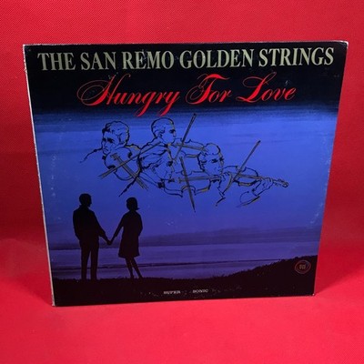SAN REMO GOLDEN STRINGS Hungry For Love 1966 USA vinyl LP. Ric-Tic Records