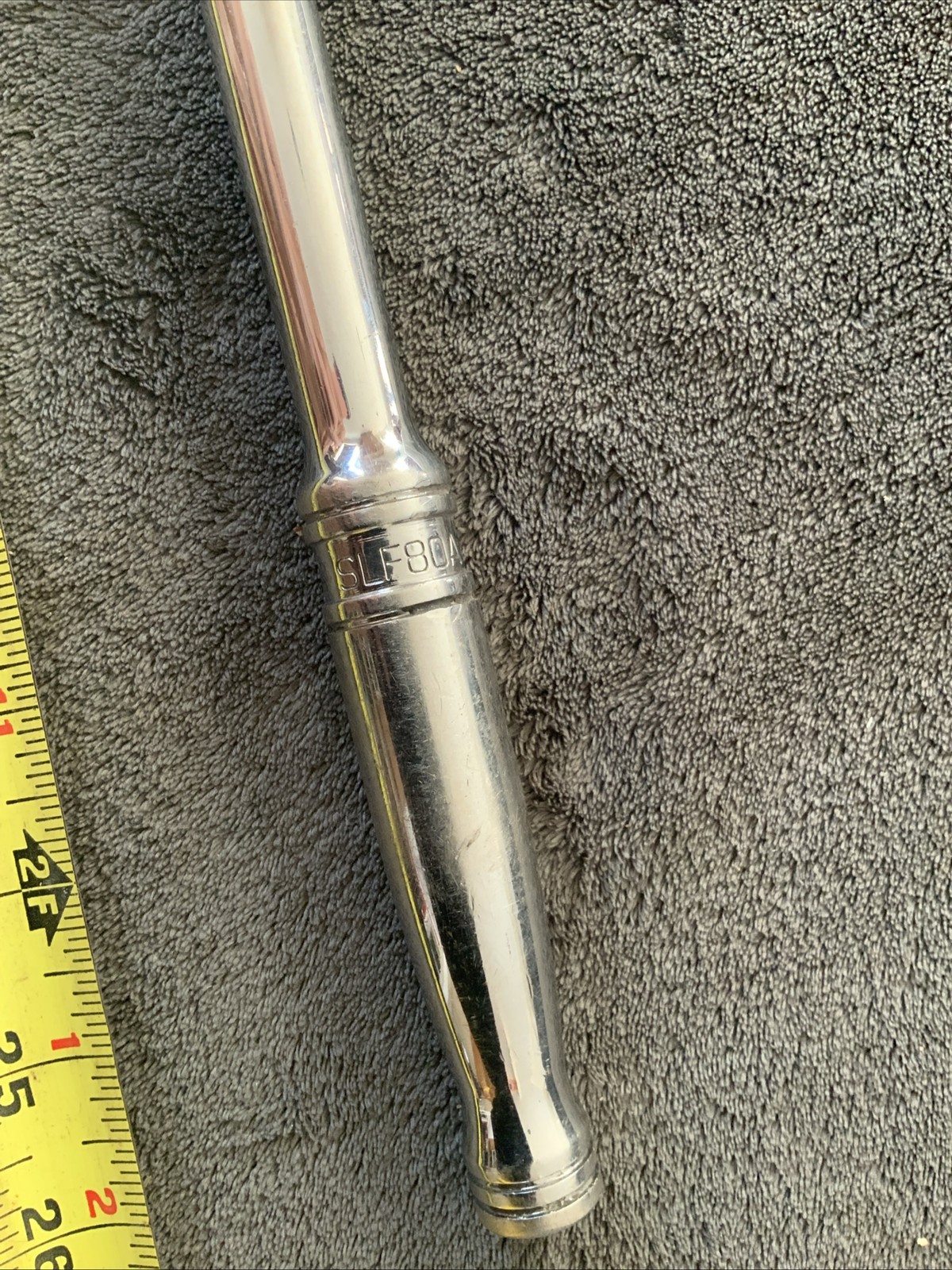 Snap On Slf80a, Long 1/2” Drive Swivel Head Ratchet….works Fine….used….