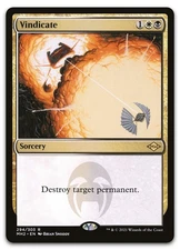 Vindicate #294 (NM) Modern Horizons 2 MH2 Magic MTG