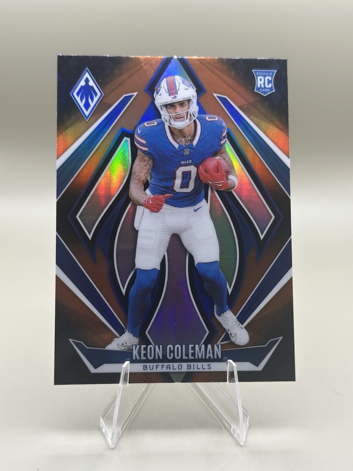 2024 Panini Phoenix - Rookies Keon Coleman #213 Orange Fade (RC)