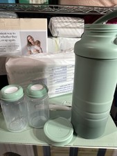 Momcozy 12 OZ Portable Breast Milk Brand New Not Box - Green