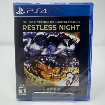 Restless Night - Factory Sealed - Playstation 4 **ONLY 1,000 MADE**