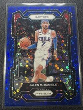 2023-24 Panini Prizm Jalen Mcdaniels #291 Blue Disco /150 76ers