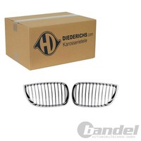 Diederichs Sport Grill KÜHlergrill Nieren Chrom Passend FüR Bmw 1Er E81 130I