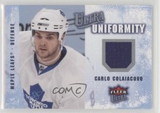 2008-09 Fleer Ultra Uniformity Carlo Colaiacovo #UA-CC y9k