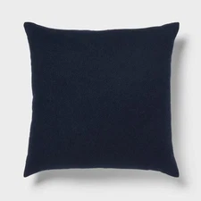 Euro Boucle Colorblock Decorative Pillow Dark Navy - Threshold