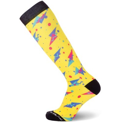 Pure Athlete Wool Ski Socks for Men and Women   Fun Designs   Warm M
