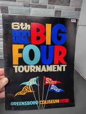 1976 The Big Four Basketball Tournament Greensboro Coliseum UNC,DUKE,STATE,WF