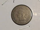 1884 Indian Head Penny One Cent 1C Coin