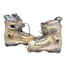 Vintage Razor Mike Murda Johnson 3 Inline Skates Size US 9 RARE 