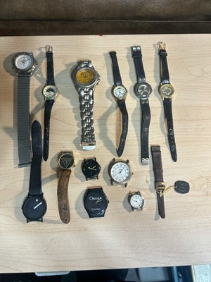 miscellaneous Watch Lot- Guess, Calvin Klein, Chivas Regal (12)