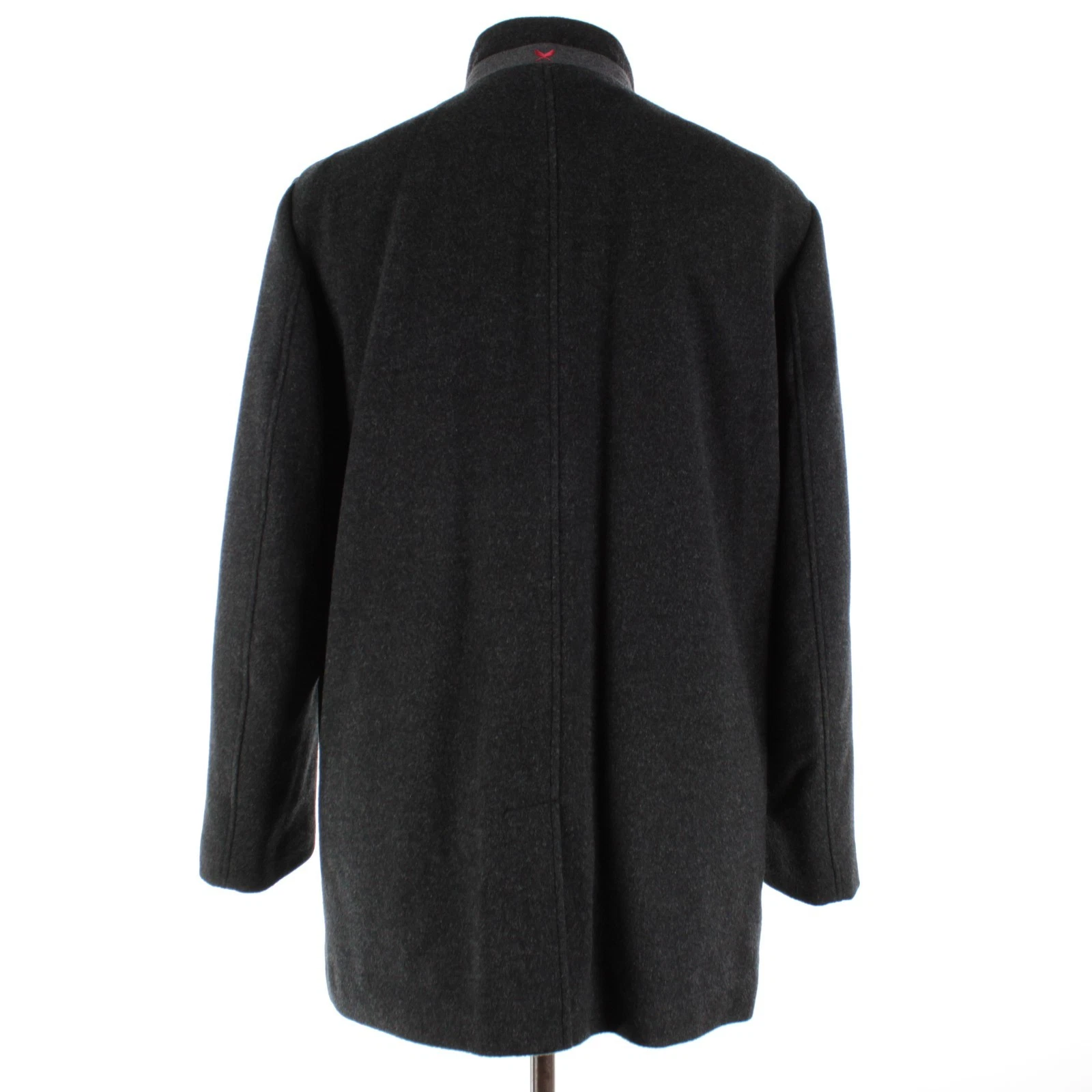 Cardinal of Canada NWT Wool Blend Car Coat w/ Removable Bib Size 44R In Charcoal - product detail image 7