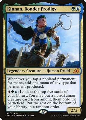 Kinnan, Bonder Prodigy Ikoria: Lair of Behemoths MTG 192 NM