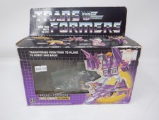 Blitzwing Transformers G1 Triple Changers Figure Complete w  Box 1986