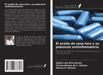 El aceite de rana toro y su potencial antiinflamatorio Davim (u. a.) Taschenbuch