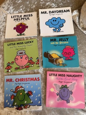 Mr Men And Little Miss Book Bundle X6