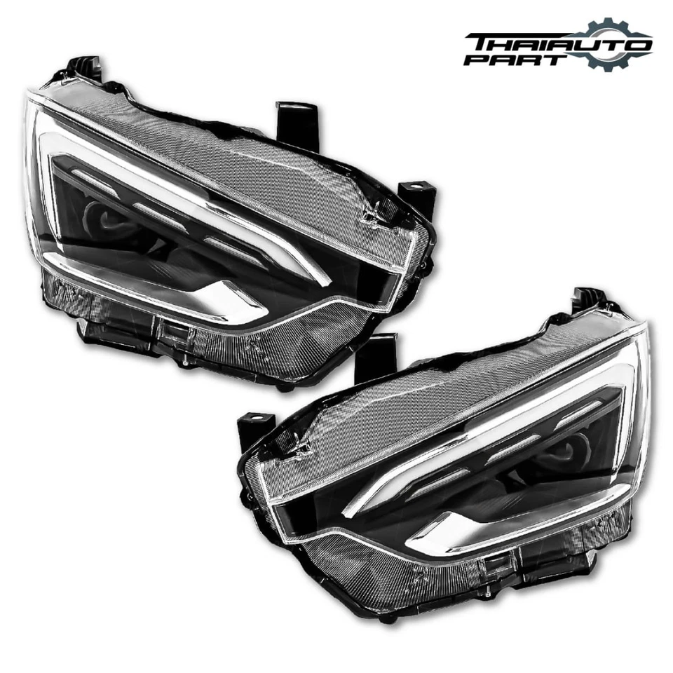 Par de luces delanteras LR LED versión 2024 para camioneta Isuzu D-max Ute 2020-2023 Foto 2 de 4