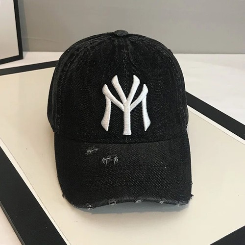 Denim Unisex New York MY Baseball Men Women Hat Sport Snapback Denim Cap - Picture 10 of 27