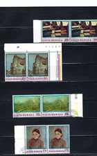 IMPRESSIONISTIC  PAINTINGS-    ROMANIA.- Pair horiz.  1974