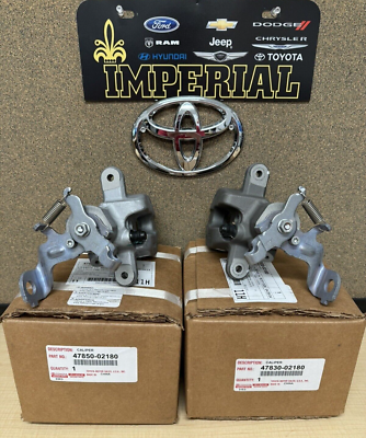 2019-2019 TOYOTA COROLLA GENUINE OEM REAR BRAKE CALIPERS
