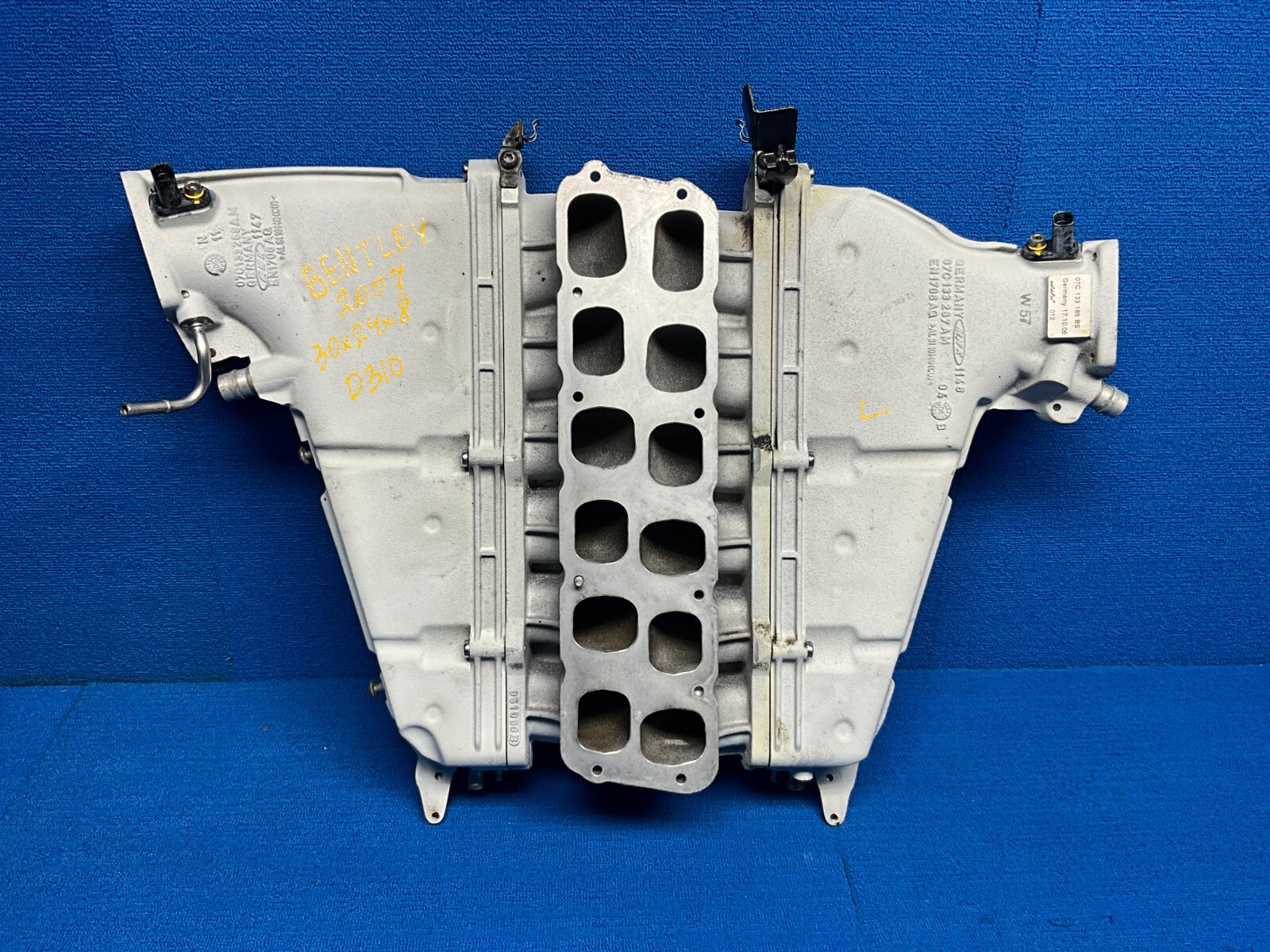 2005-2010 BENTLEY CONTINENTAL GTC 6.0L ENGINE MOTOR AIR INTAKE MANIFOLD OEM