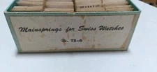 NOS Watch Mainsprings Select a Style SWISS MADE multiple  sizes