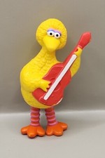 SESAME STREET 1982 MUPPETS BIG BIRD WITH GUITAR TARA TOY PVC FIGURE CAKE TOPPER