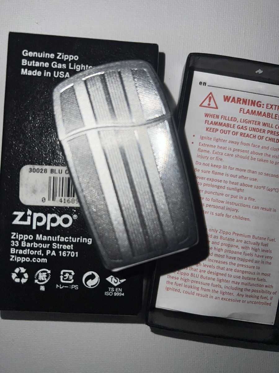 2006年製ZIPPO®︎ zippo BLU Gas Lighter Zippo Blu Butane Lighter- Deadman's Hand- Rare/Discontinued