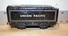Vintage Marx Union Pacific # 551 Black Coal Tender Train Car