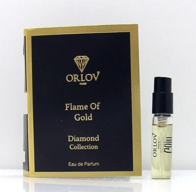 Orlov Flame of Gold Phiole Eau de Parfum / EDP  Spray 1,5 ml