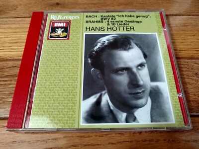 Bach: Kantate  Ich habe genug , BWV 82 +  Brahms: 4 Ernste Gesange & 10 Lieder