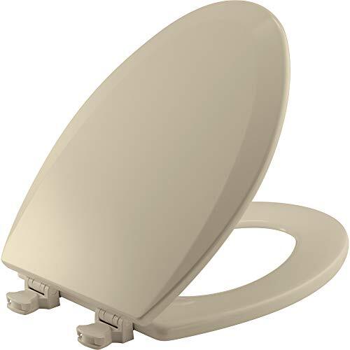 CHURCH 585EC 006 Toilet Seat with Easy Clean & Change Hinge, Elongated