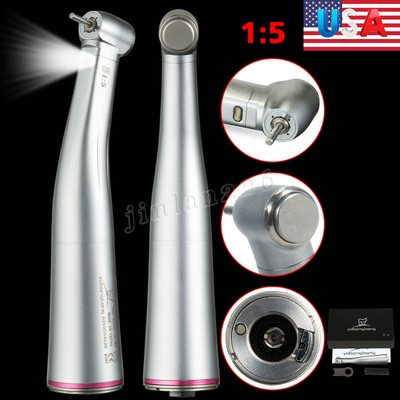 Dental 1:5 LED Fiber Optic Contra Angle NSK Ti-MAX X95L Increasing Handpiece FDA