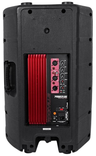 Rockville RPG15 15" Professional Powered 1,000 Watt 2-Way PA Speaker+Headset Mic - Picture 6 of 12