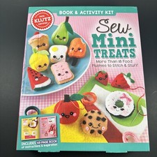 100 Klutz Certified Sew Mini Treats Book  Activity Kit Unopened dented 