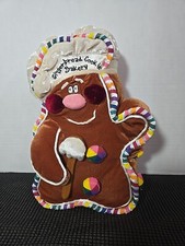 Clayworks Blue Sky Christmas Gingerman Plush ...