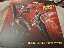 Antman and the Wasp Commemorative 5g .999 Silver  Collector Notes
