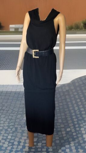 New $1495.00 L DONNA KARaN collection black label body con dress L Net.a.porter - Picture 2 of 24