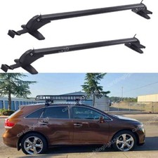 For Toyota Venza 2009-2024 43.3 Top Roof Rack Cross Bar Luggage Carrier Wlock