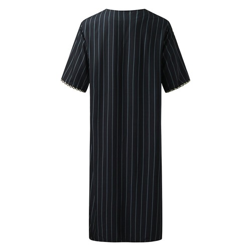 Mens Robe Muslim Clothing Saudi Arab Jubba Kaftan,Dishdash,Thobe,Long-Sleeve - Picture 16 of 35