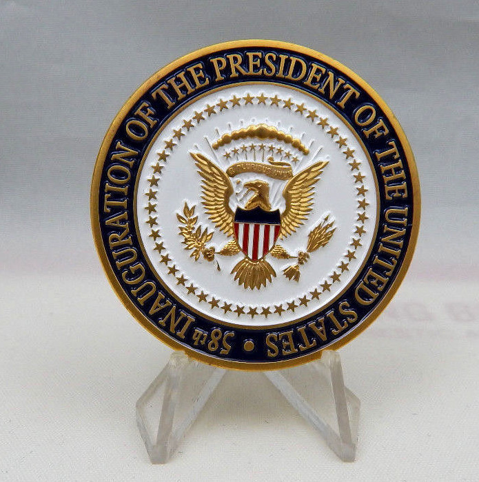 58th INAUGURATION OF THE PRESIDENT 2017 COIN BY THE U.S. ATTORNEY'S