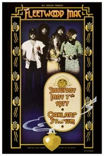 Fleetwood Mac 1977 Concert Poster Print 12 x 17 Reproduction