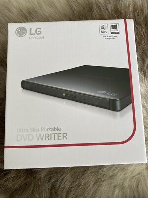 LG Electronics Ultra Slim Portable DVD Writer