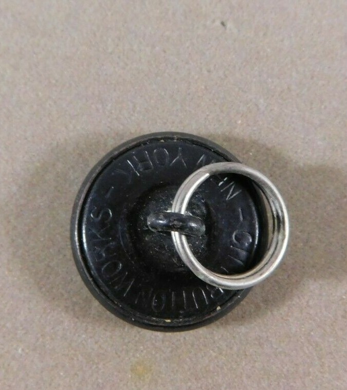 Vintage Military Service Button City Button Works New York Great