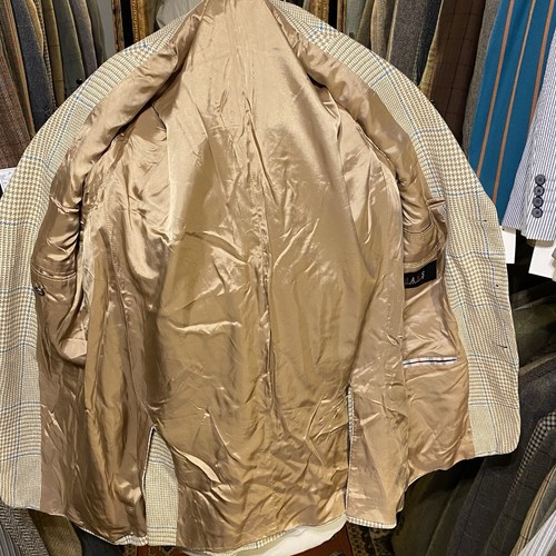 Chaqueta Blazer Traje de Campo Atrevido Cuadros Tweed Seda 40R DAKS De Colección Para Hombres - Imagen 8 de 12
