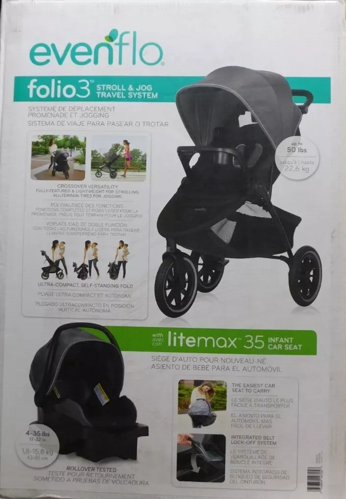 Evenflo folio3 clearance stroller