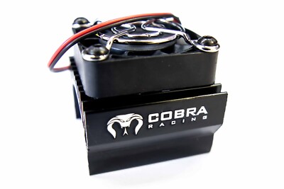 High-Performance Black RC Motor Cooling Fan for Traxxas, Arrma & More