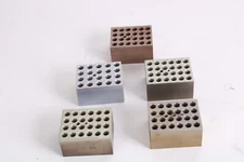 Unbranded Heat Blocks 3-3/4 x 3 x 2  Lot of 5 - Fair Condition