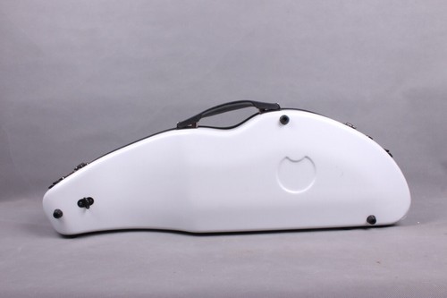 4/4 Violin case Carbon Fiber Violin Box Oblong silver Strong Light Carry Violin - Picture 6 of 12
