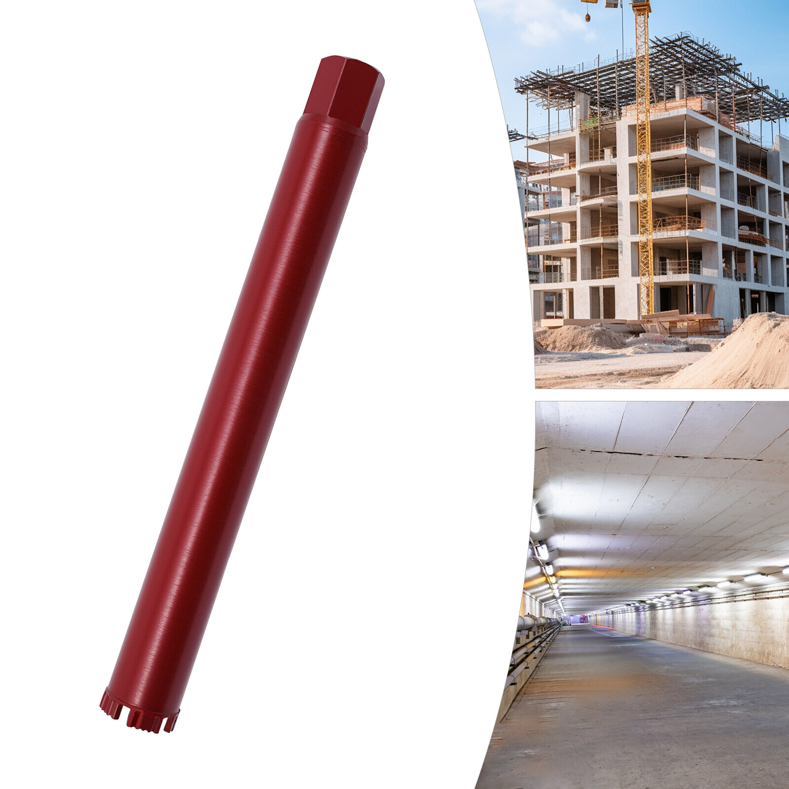 45# Steel Wet Diamond Core Drill Bit Hole Saw for Concrete Brick & Hard Material